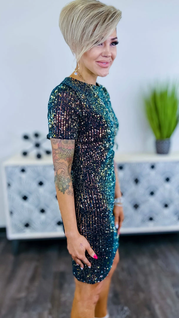 The ZigZag Stripe DRESSES Multi Power Pose Dress