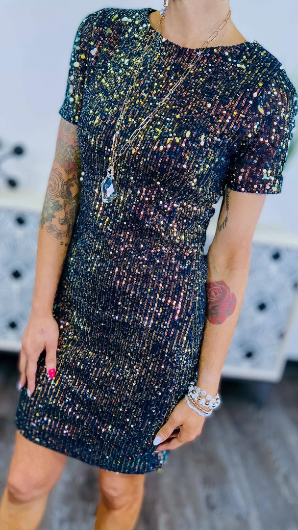 The ZigZag Stripe DRESSES Multi Power Pose Dress