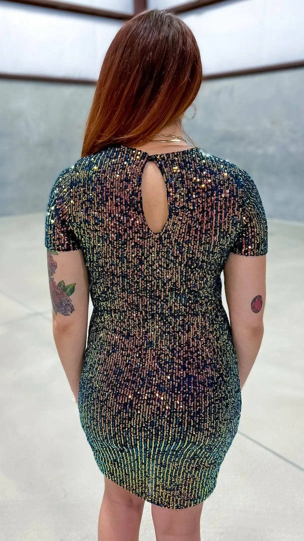 The ZigZag Stripe DRESSES Multi Power Pose Dress