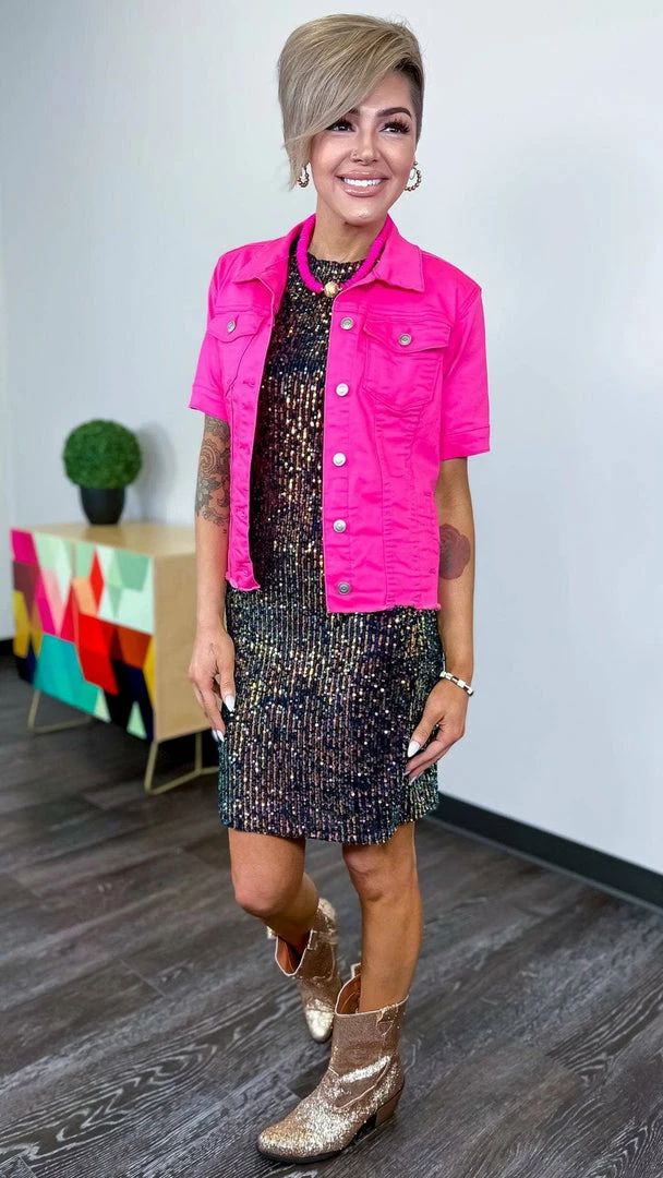 The ZigZag Stripe DRESSES Multi Power Pose Dress