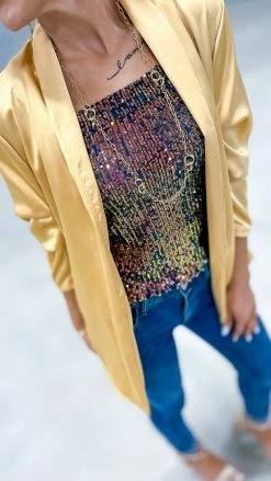 The ZigZag Stripe TOPS & TUNICS Multi Weekend Wow Tank