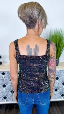 The ZigZag Stripe TOPS & TUNICS Multi Weekend Wow Tank