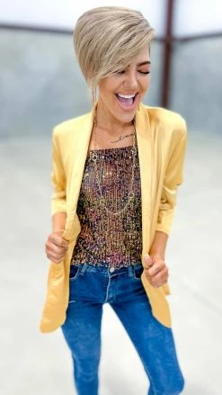 The ZigZag Stripe TOPS & TUNICS Multi Weekend Wow Tank