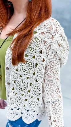 Origami Natural Gentle Beauty Cardigan