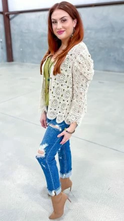 Origami Natural Gentle Beauty Cardigan