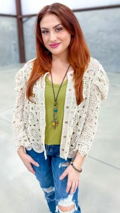 Origami Natural Gentle Beauty Cardigan