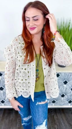 Origami Natural Gentle Beauty Cardigan