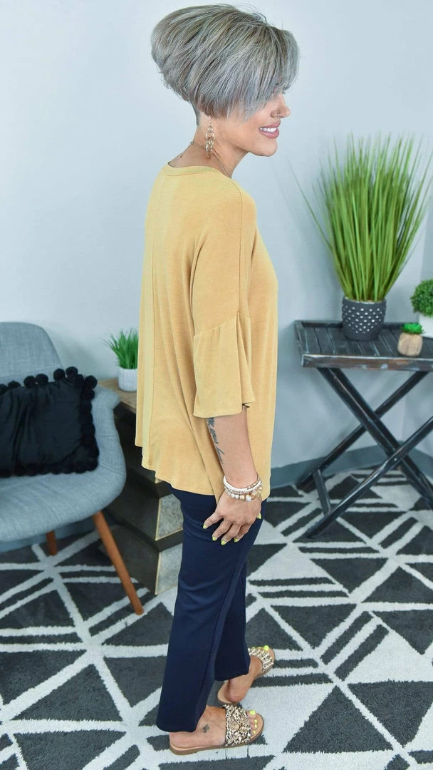 The ZigZag Stripe Navy Basic Ponte Pants