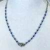 Lost & Found Navy Sophie Crystal Necklace ACCESSORIES