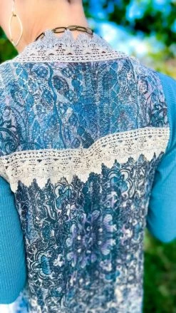 Origami Navy Sway With You Vest