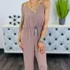 The ZigZag Stripe JUMPSUITS & ROMPERS Nude City Dreamer Jumpsuit [NO RETURNS]