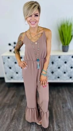 The ZigZag Stripe JUMPSUITS & ROMPERS Nude City Dreamer Jumpsuit [NO RETURNS]