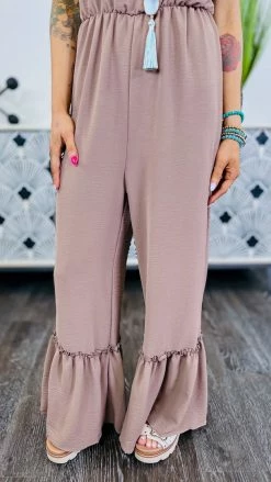 The ZigZag Stripe JUMPSUITS & ROMPERS Nude City Dreamer Jumpsuit [NO RETURNS]