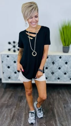 The ZigZag Stripe Nude Down To Lounge Shorts [NO RETURNS] BOTTOMS