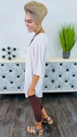 The ZigZag Stripe Nude Future Moves Top TOPS & TUNICS