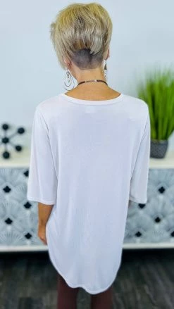 The ZigZag Stripe Nude Future Moves Top TOPS & TUNICS