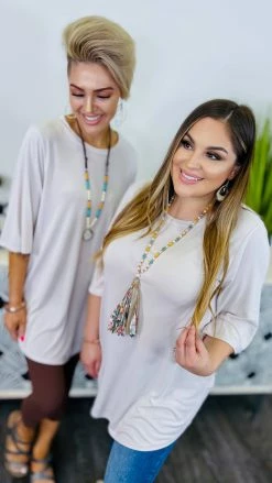 The ZigZag Stripe Nude Future Moves Top TOPS & TUNICS