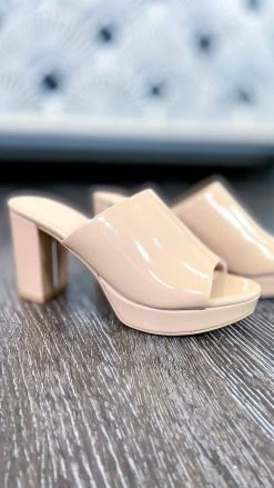 Chinese Laundry Nude Get On Cloud Heels SHOES