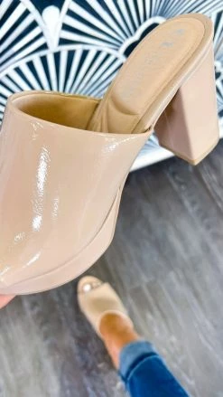 Chinese Laundry Nude Get On Cloud Heels SHOES