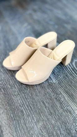 Chinese Laundry Nude Get On Cloud Heels SHOES