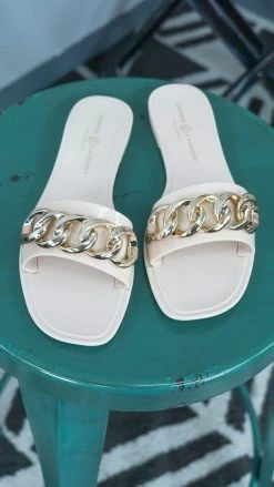 Chinese Laundry SHOES Nude Gisselle Sandals