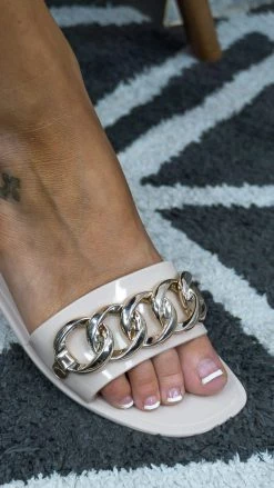 Chinese Laundry SHOES Nude Gisselle Sandals