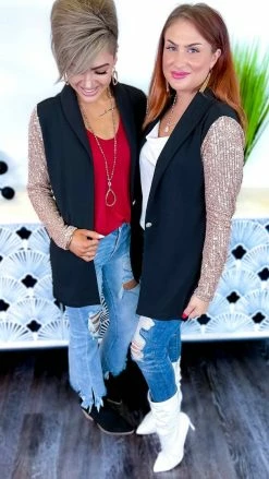 The ZigZag Stripe Nude Made For The Stage Blazer OUTERWEAR