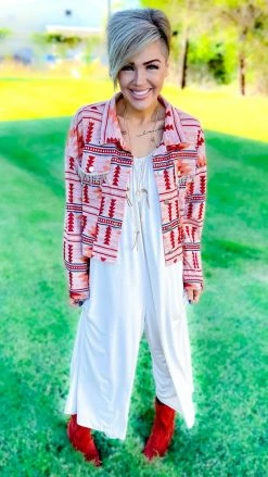 The ZigZag Stripe Nude Modern Style Jumpsuit JUMPSUITS & ROMPERS