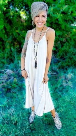 The ZigZag Stripe Nude Modern Style Jumpsuit JUMPSUITS & ROMPERS