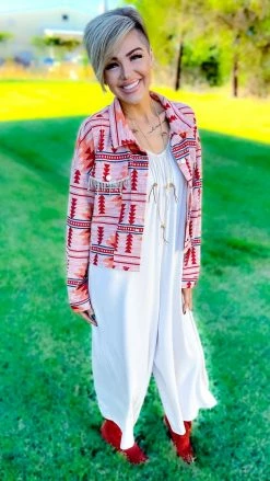 The ZigZag Stripe Nude Modern Style Jumpsuit JUMPSUITS & ROMPERS