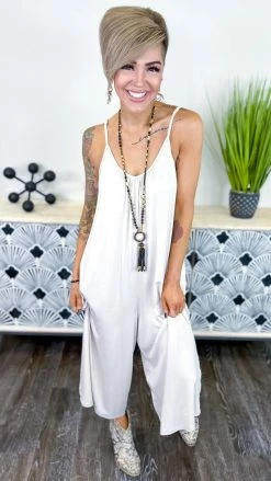 The ZigZag Stripe Nude Modern Style Jumpsuit JUMPSUITS & ROMPERS