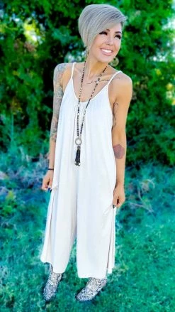 The ZigZag Stripe Nude Modern Style Jumpsuit JUMPSUITS & ROMPERS