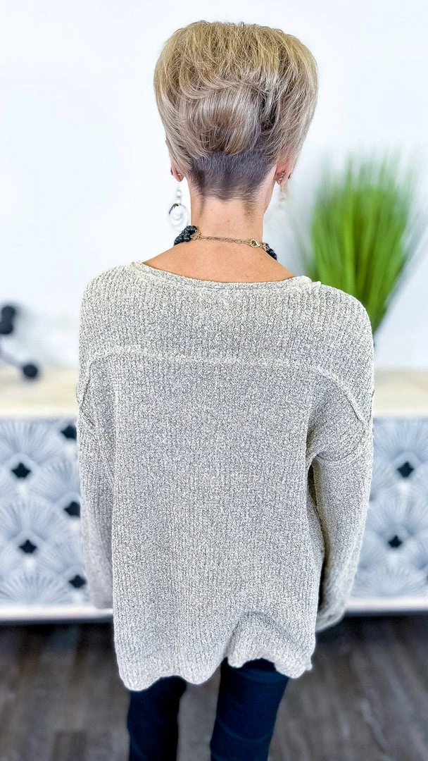 BiBi TOPS & TUNICS Nude Renewed Love Sweater