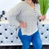 BiBi TOPS & TUNICS Nude Renewed Love Sweater