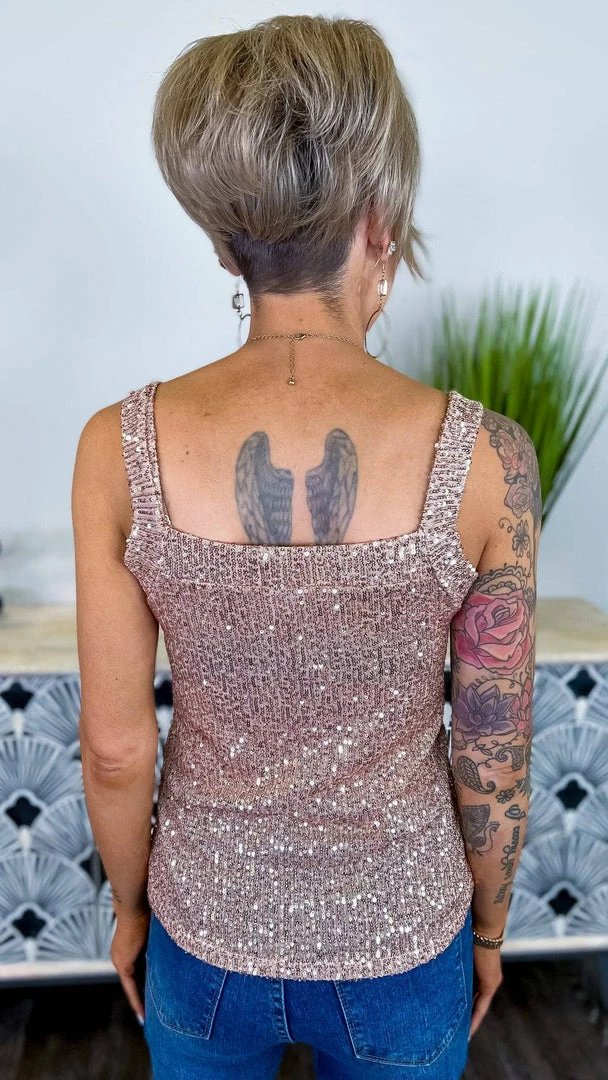 The ZigZag Stripe Nude Weekend Wow Tank