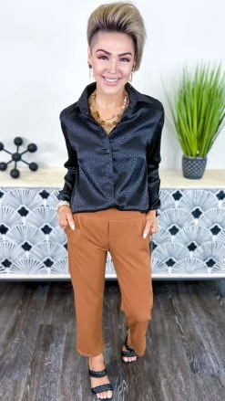 The ZigZag Stripe Nutmeg Higher Standards Pants