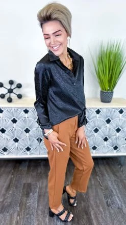 The ZigZag Stripe Nutmeg Higher Standards Pants