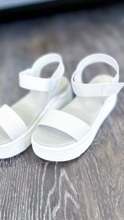 MIA Off White Odelia Platform Sandals