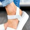 MIA Off White Odelia Platform Sandals
