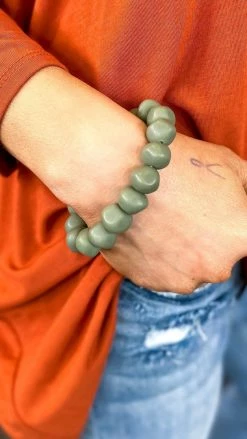 Bali Queen ACCESSORIES Olive Candyland Bracelet