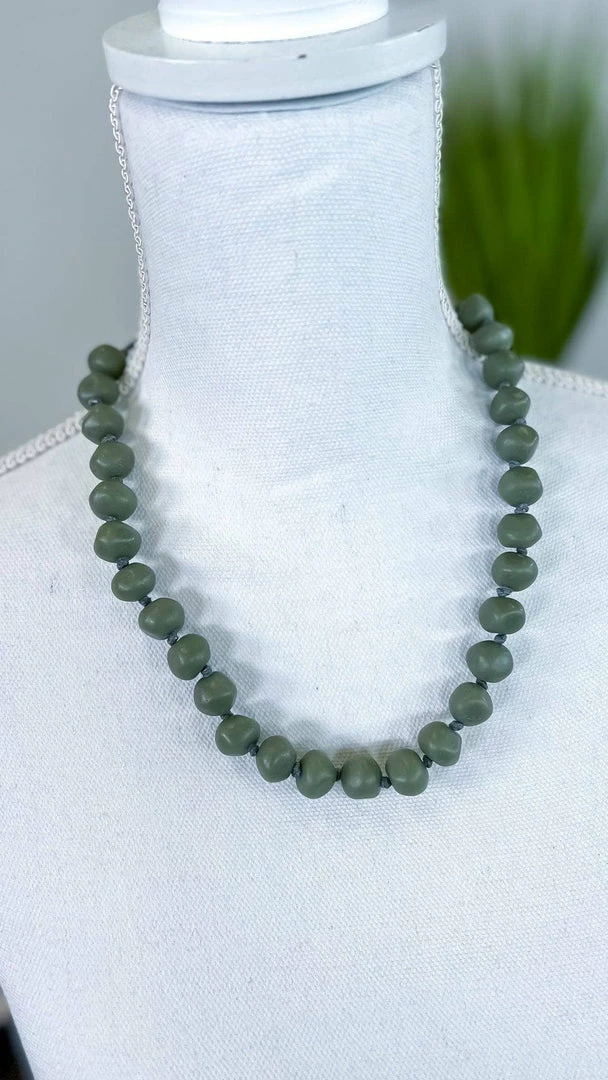 Bali Queen Olive Candyland Necklace ACCESSORIES