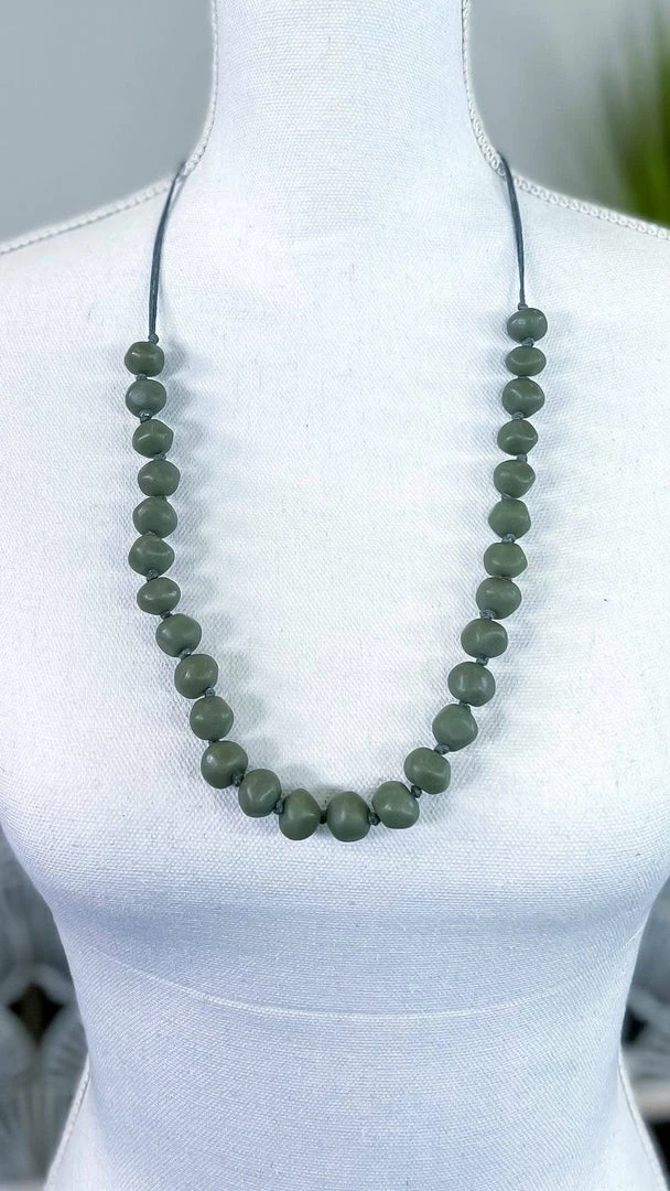 Bali Queen Olive Candyland Necklace ACCESSORIES