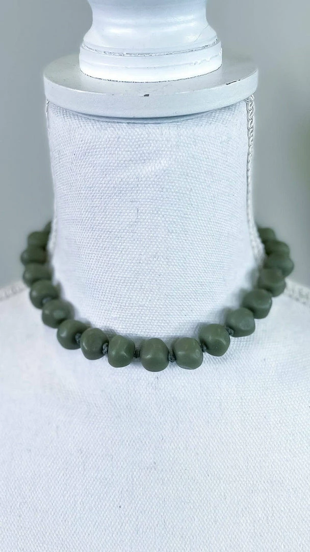 Bali Queen Olive Candyland Necklace ACCESSORIES