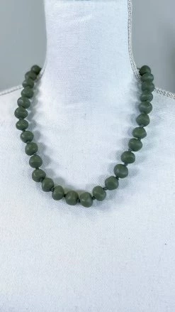 Bali Queen Olive Candyland Necklace ACCESSORIES