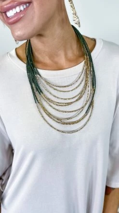 MOA Olive Stella Necklace [NO RETURNS]