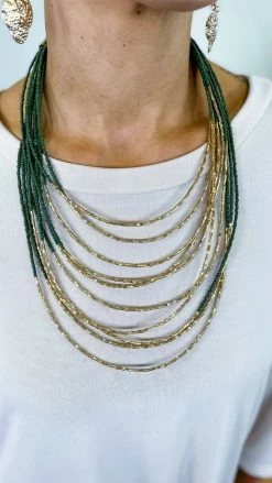 MOA Olive Stella Necklace [NO RETURNS]