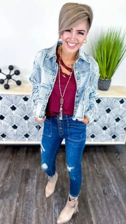 Oli & Hali OUTERWEAR On The Scene Denim Jacket