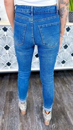 The ZigZag Stripe Original Skinny Jeans BOTTOMS