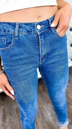 The ZigZag Stripe Original Skinny Jeans BOTTOMS