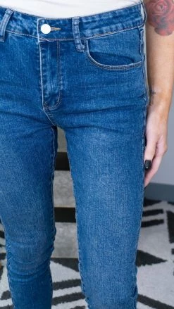 The ZigZag Stripe Original Skinny Jeans BOTTOMS